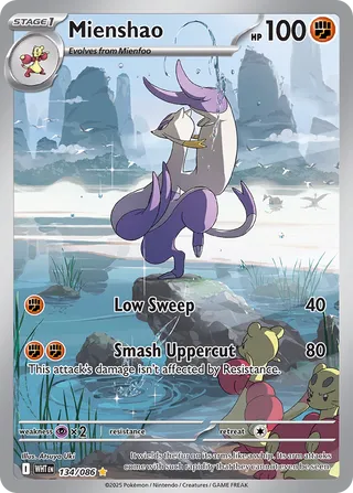 Mienshao (White Flare 134/086)